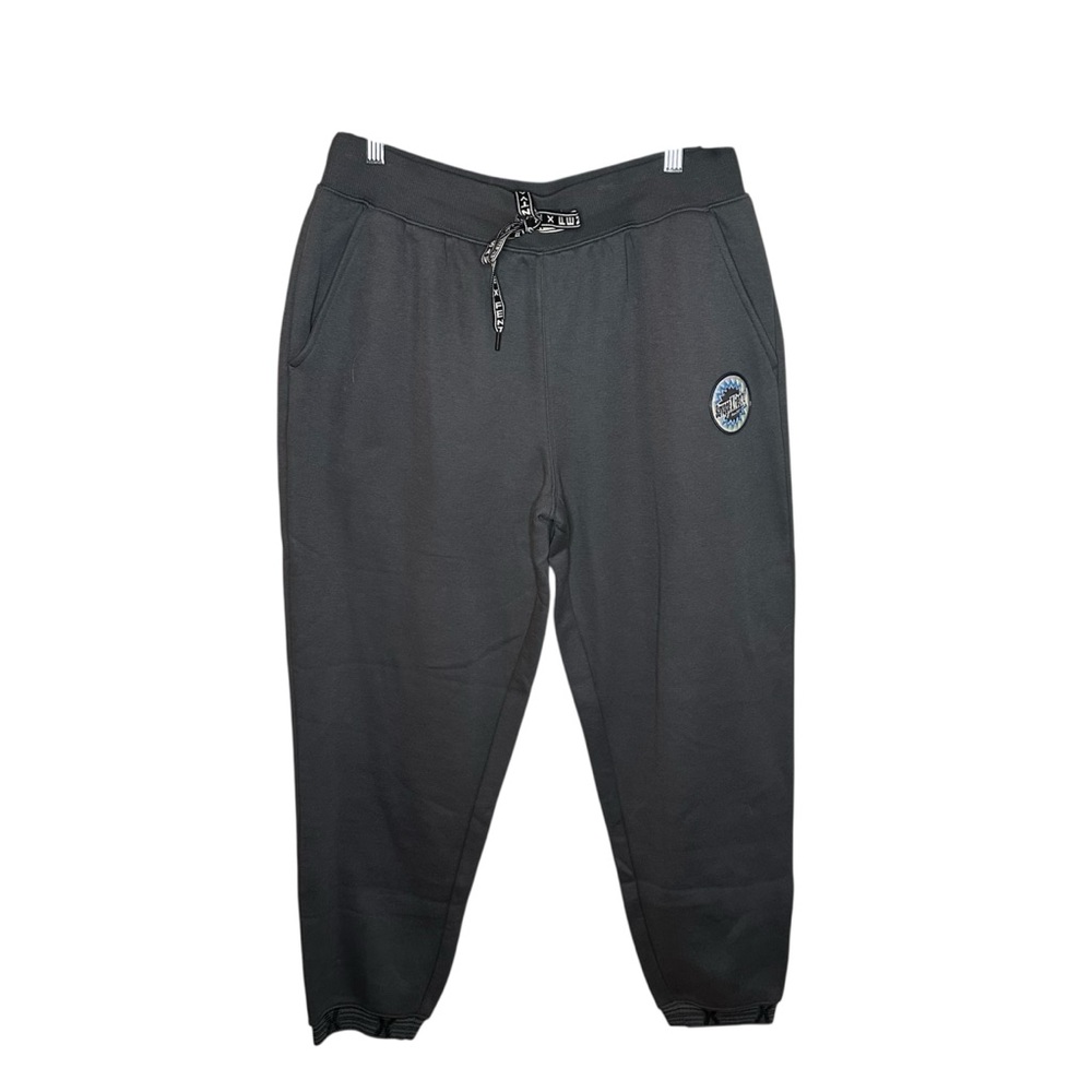 NEW Savage x Fenty Unisex Xssenial Logo Trim Patch Sweatpants Ghost 'Em Gray‎ - Picture 5 of 8